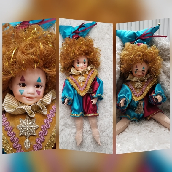 FANTASY CLOWN (HARLEQUIN) BY ARTIST ROBIN WOODS - Picture 3 of 8